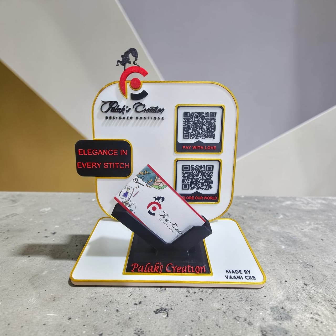 Custom QR Stands